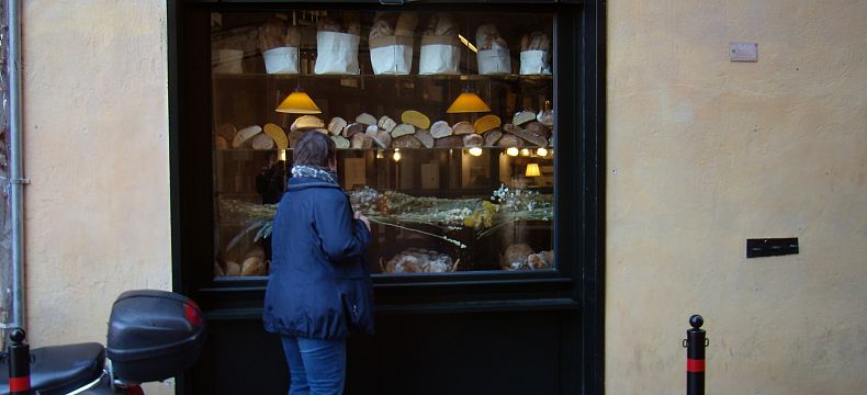Kolemjdoucí před pekárnou Forno Monteforte běžně zjišťují, co to tak krásně voní až ven