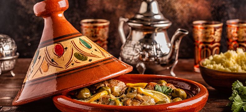 Tadžín je speciální nádoba na vaření marockých jídel