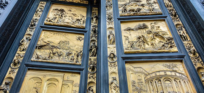 Rajská brána od Lorenza Ghibertiho
