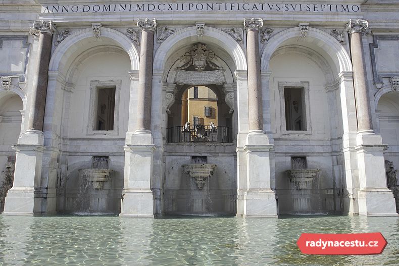 Janicul - Fontana dell'Acqua Paola
