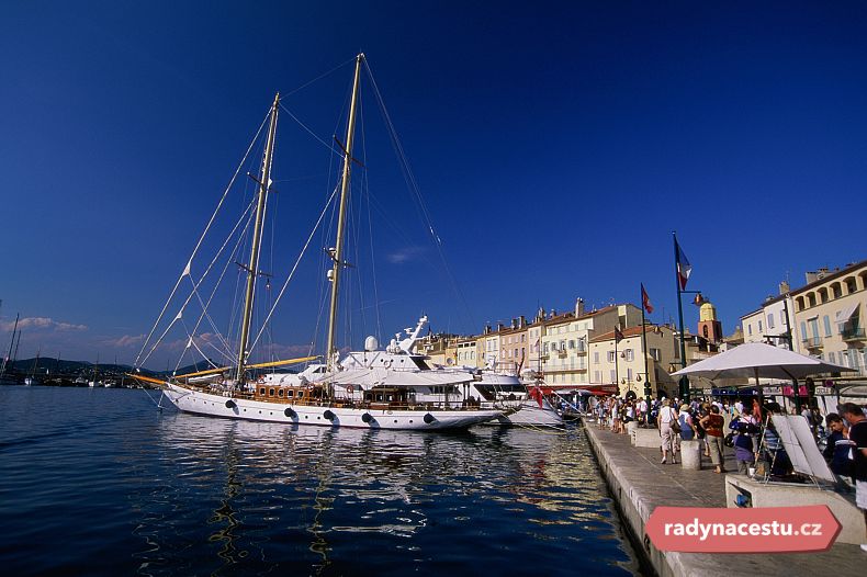Saint Tropez - perla Francouzské riviéry