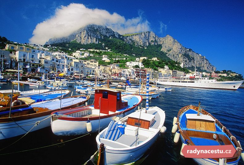 Ostrov Capri láká významné turisty