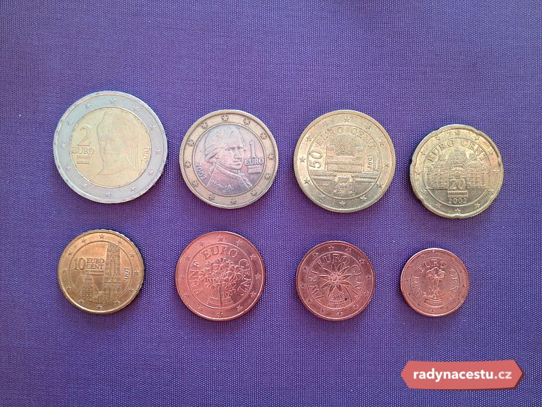 Rakouské euromince