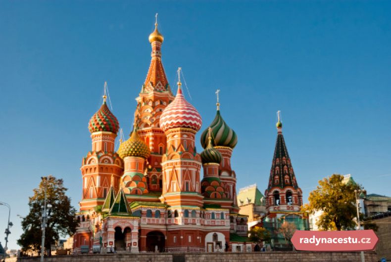 V Moskvě nemůžete vynechat návštěvu Rudého náměstí se svými dominantami