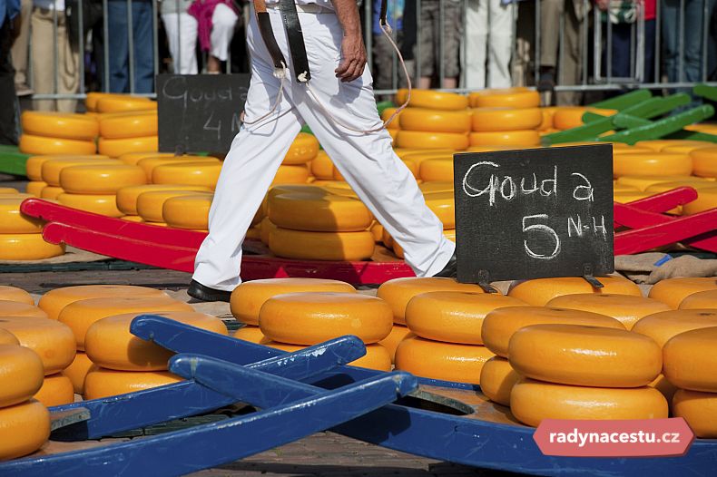 Sýrový trh v Alkmaaru