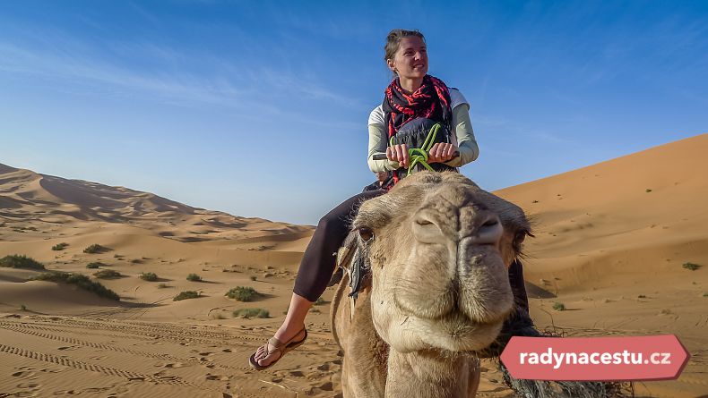 Pavlína Wawroszová na dovolené v Maroku