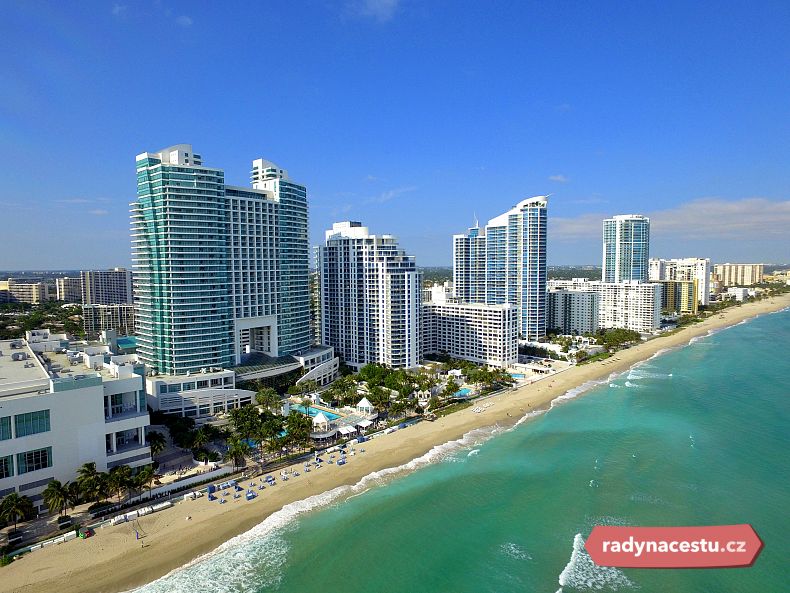 Miami Beach s noblesními hotely