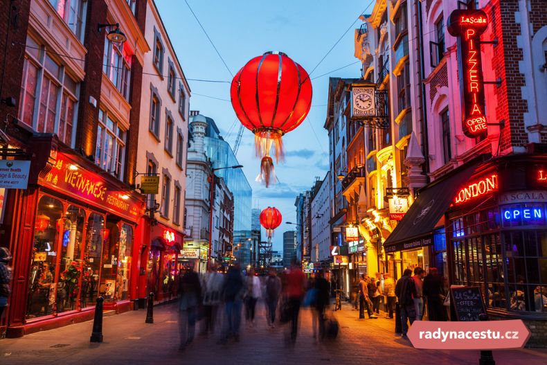Čínská čtvrť nabízí nepřeberné množství restaurací