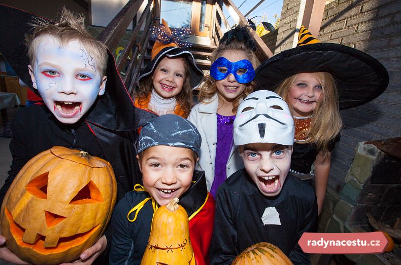 Halloween si užijí děti i dospělí