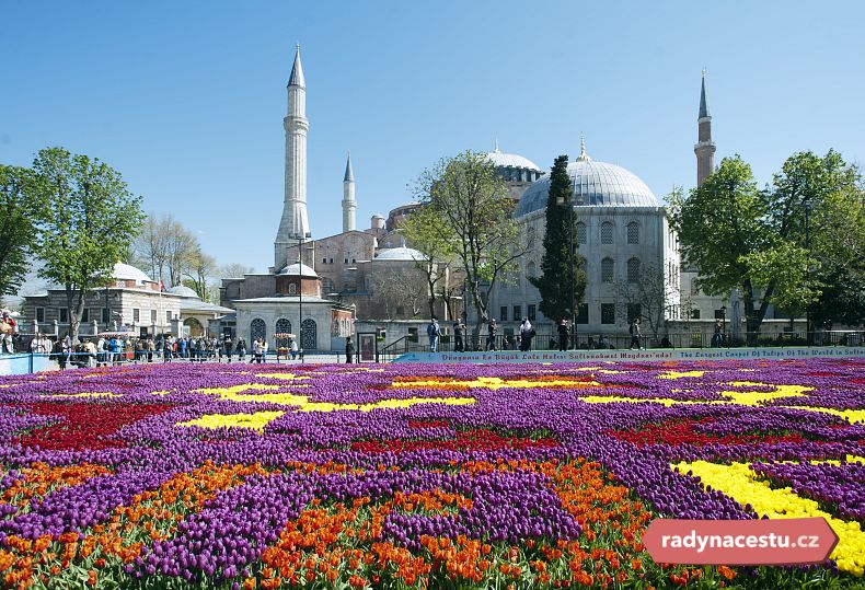 Festival tulipánů v Istanbulu
