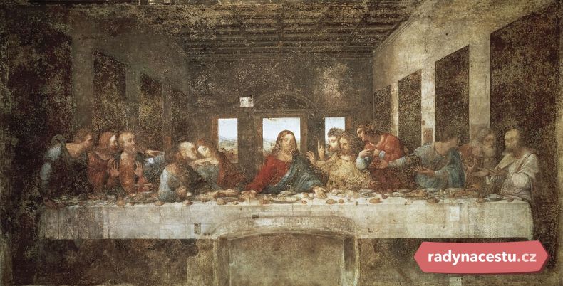 Poslední večeře Páně od Leonarda da Vinci 