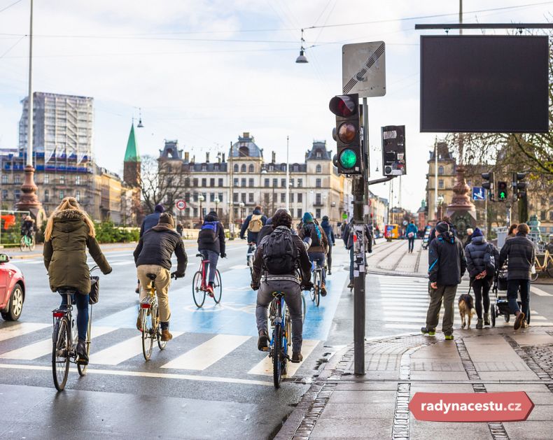 V Kodani se na kole jezdí za každého počasí 