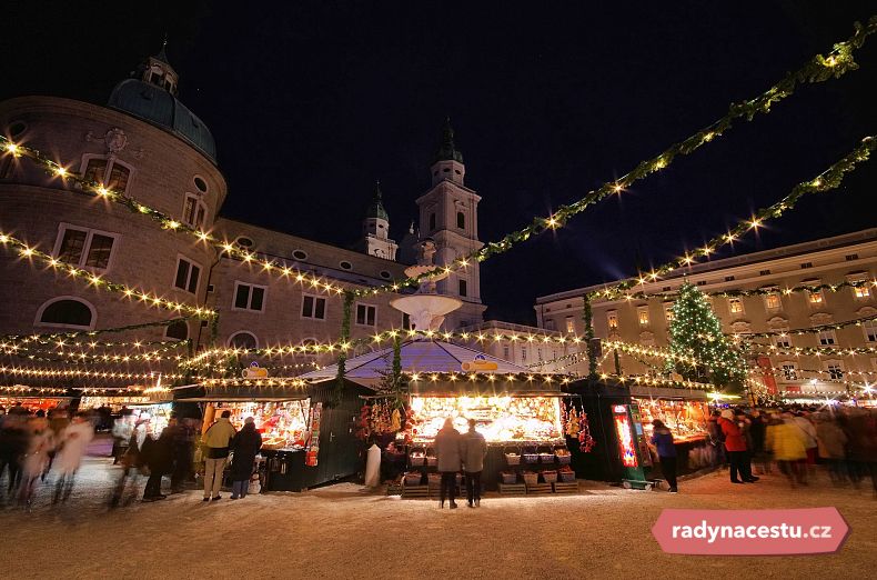 Vánoční trhy v Salzburgu