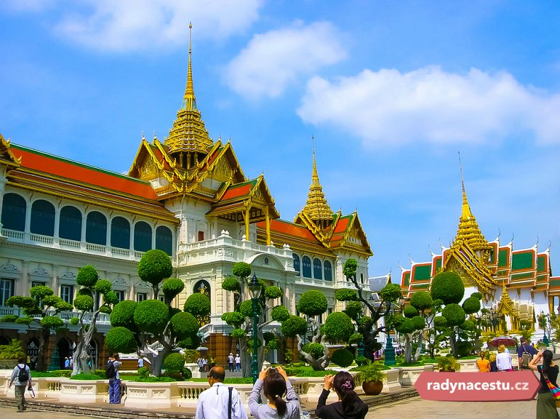 Bangkok je proslavený jeho chrámy
