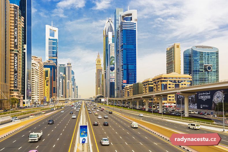 Hlavní tepna Sheikh Zayed Road