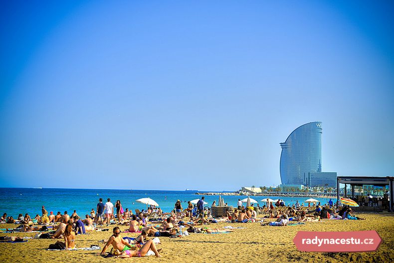 Pláž Barceloneta