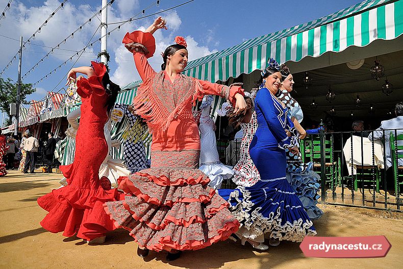 Tanečnice flamenga