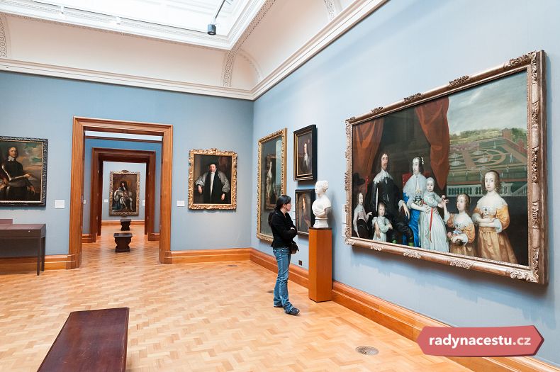 V National Portrait Gallery si můžete prohlédnout portréty významných osobností britské historie