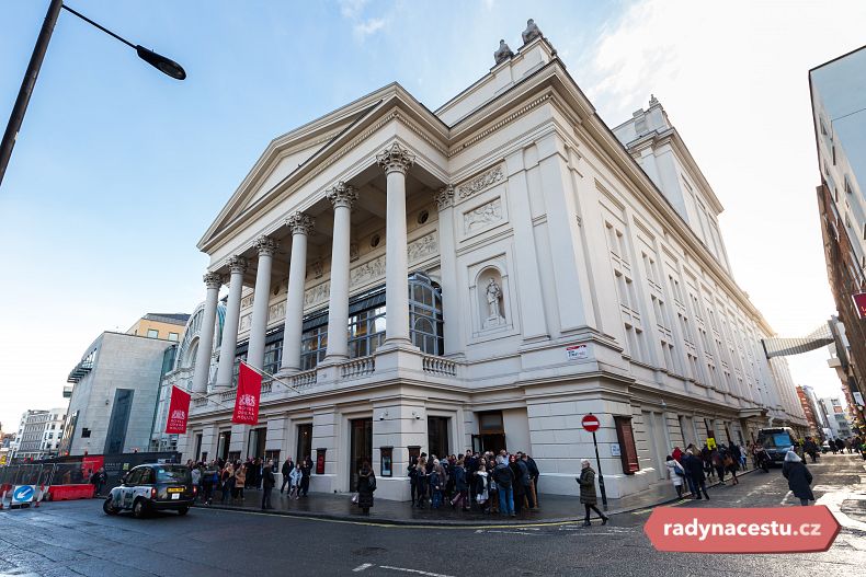 Budova Královské opery na Covent Garden