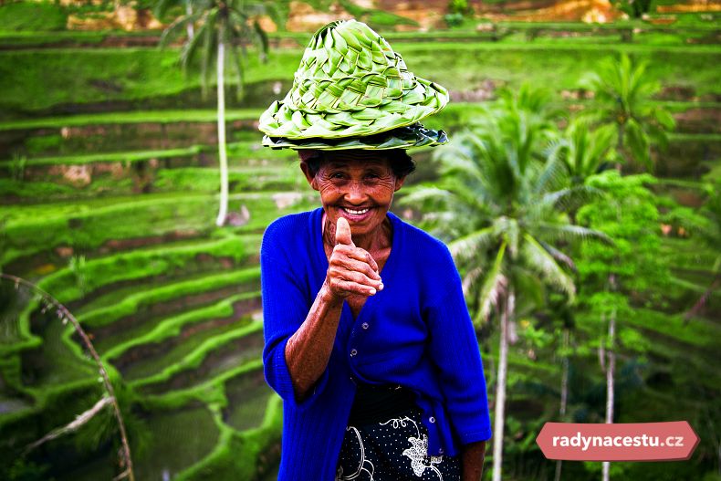Usměvaví obyvatelé Bali