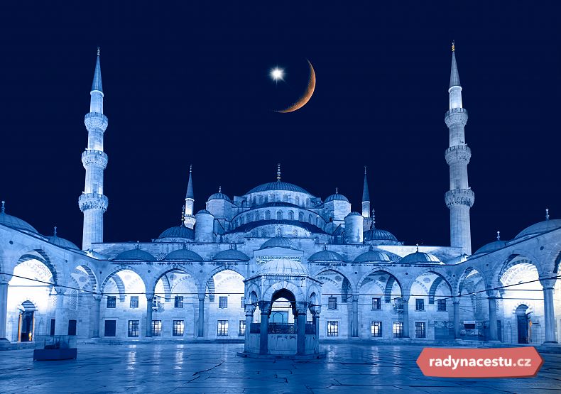 Nádvoří Modré mešity