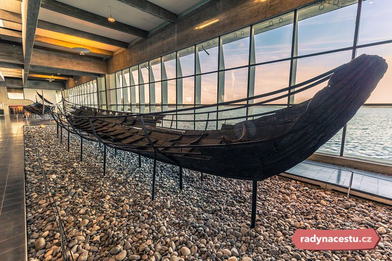V muzeu Vikingů uvidíte i dochované lodě