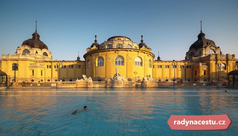Termální lázně v Budapešti nabízejí dokonalý relax