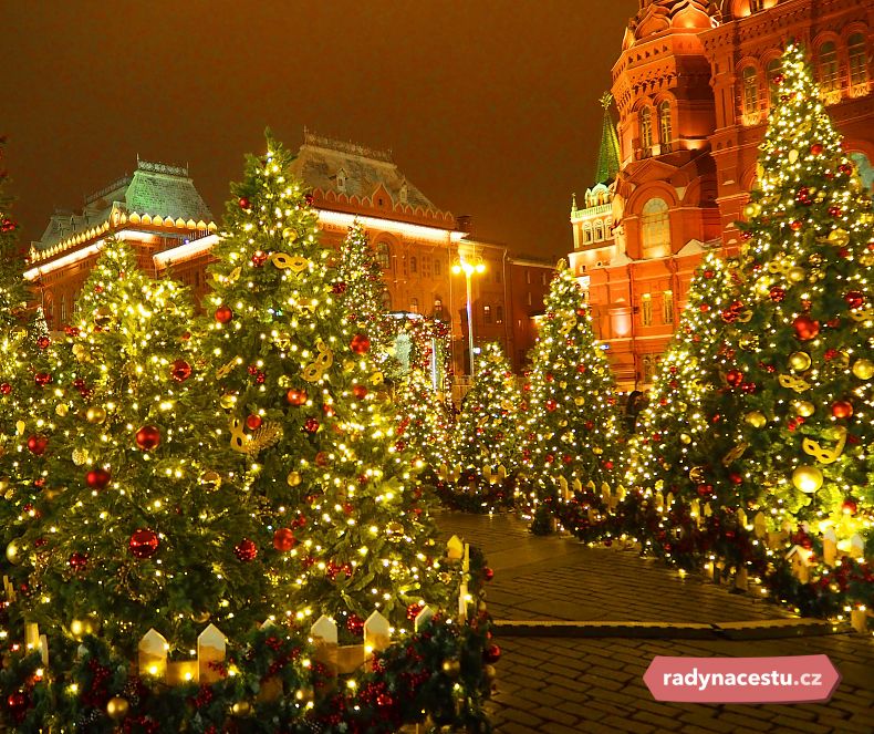 První vánoční stromeček nechal v Rusku postavit Petr Veliký