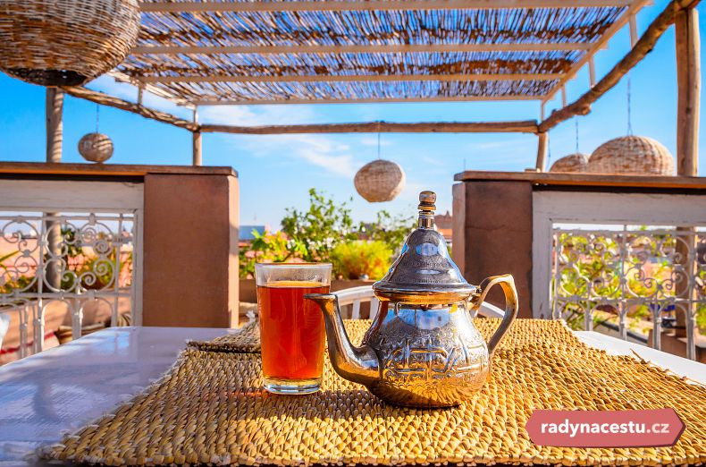 Vychutnejte si tradiční marocký čaj