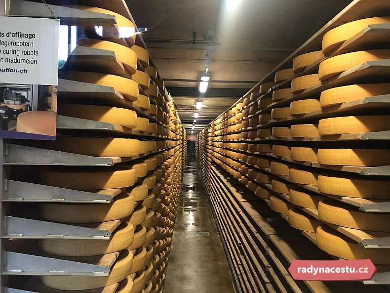 Návštěva místní sýrárny