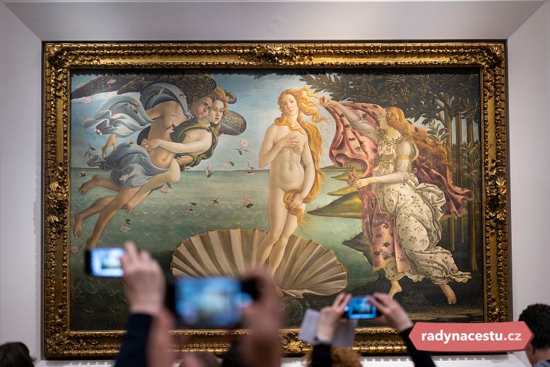 Zrození Venuše od Botticelliho