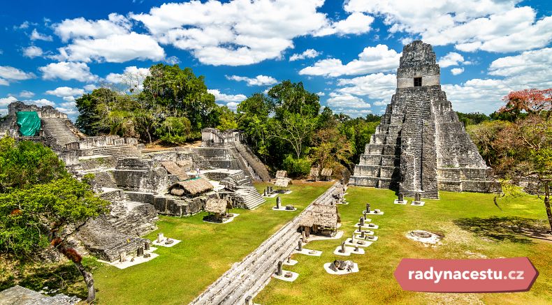 Tikal je jedním z nejzajímavějších archeologických nalezišť