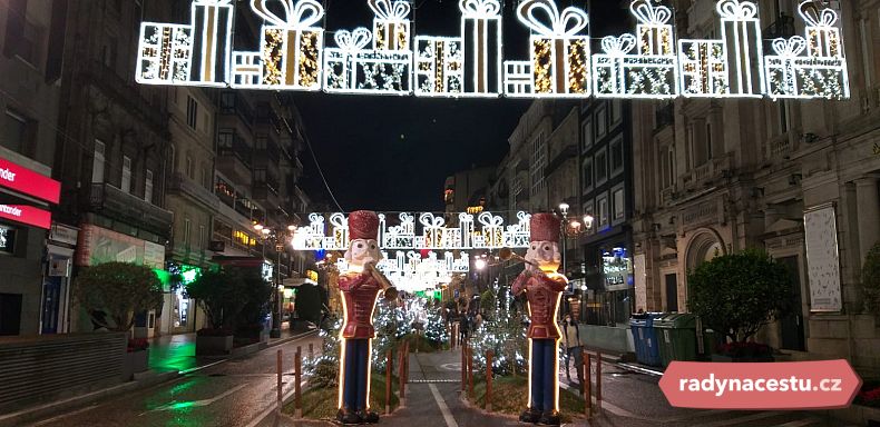 Vánočním osvětlením je Vigo vyhlášené