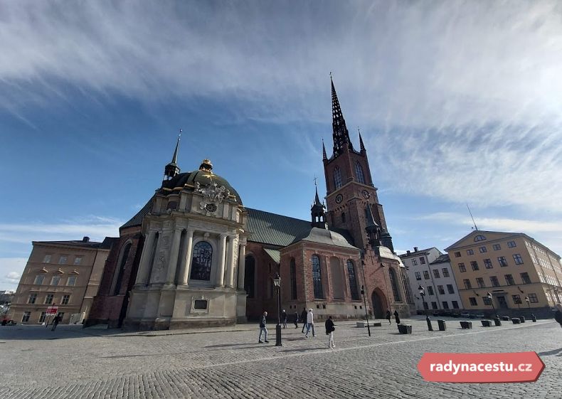Kostel Riddarholmen, místo posledního odpočinku švédských králů a královen
