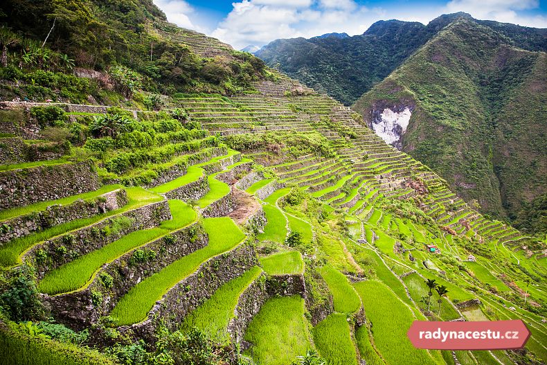 Rýžové terasy jsou zdrojem obživy místních a obdivu turistů.