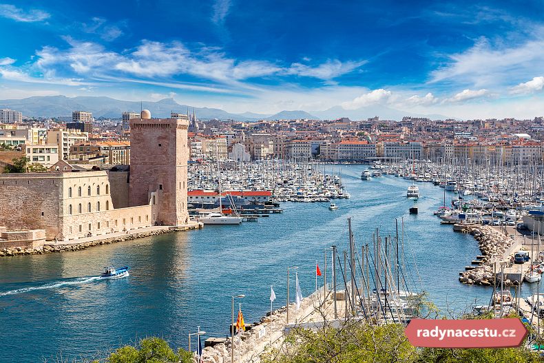 Slavné francouzské přístaviště Marseille