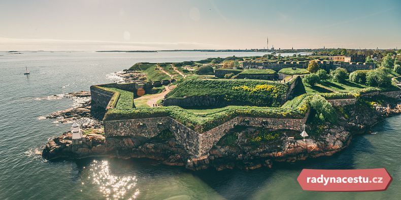 Někdejší vojenská pevnost Suomenlinna