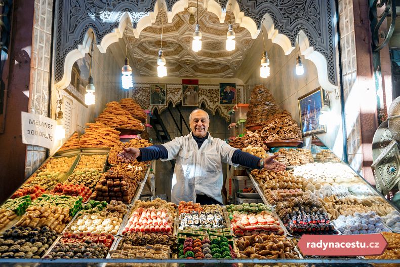 Marockému sladkému pečivu vládne šebakíja