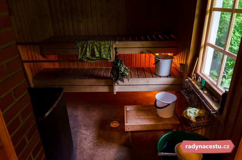 Sauna je odpradávna nejvýznamnější částí obydlí Finů