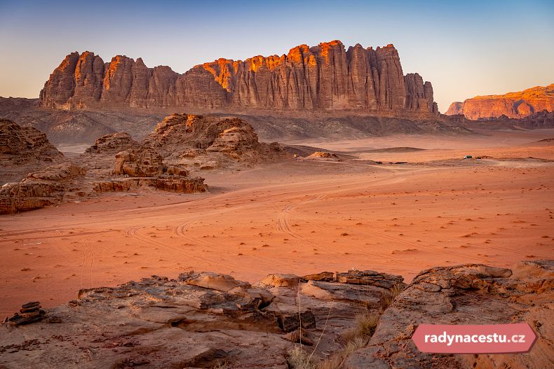 V jordánské poušti Wadi Rum se dají pořídit i scény z Marsu