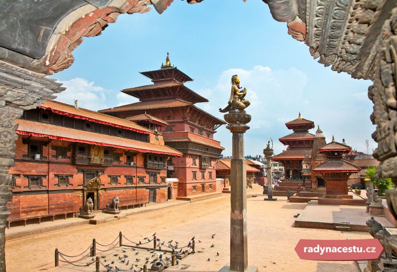 Náměstí Durbar v Bhaktapúru