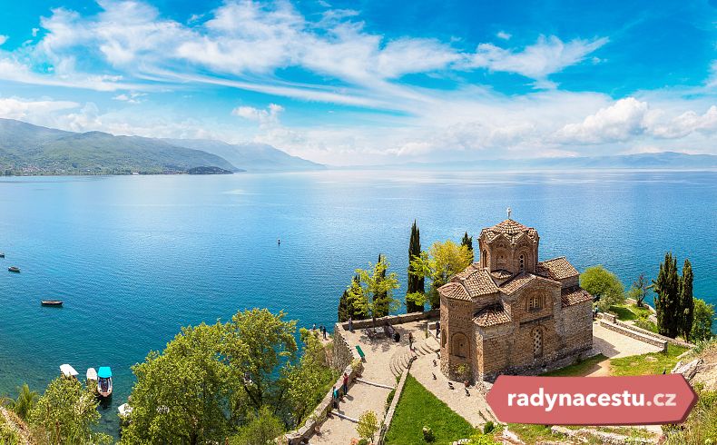 Kostel sv. Jovana u Ohridského jezera
