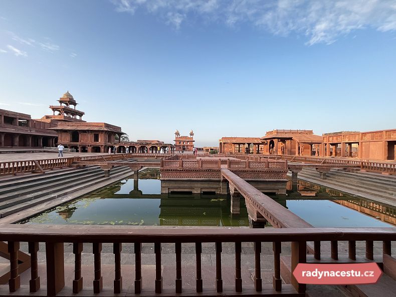 Fátehpur Sikrí – bývalé hlavní město Mughalské říše