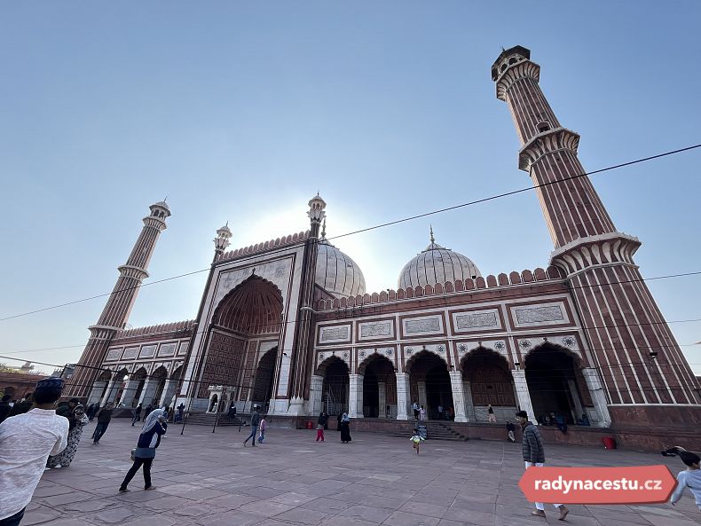 Jama Masjid neboli Velká páteční mešita