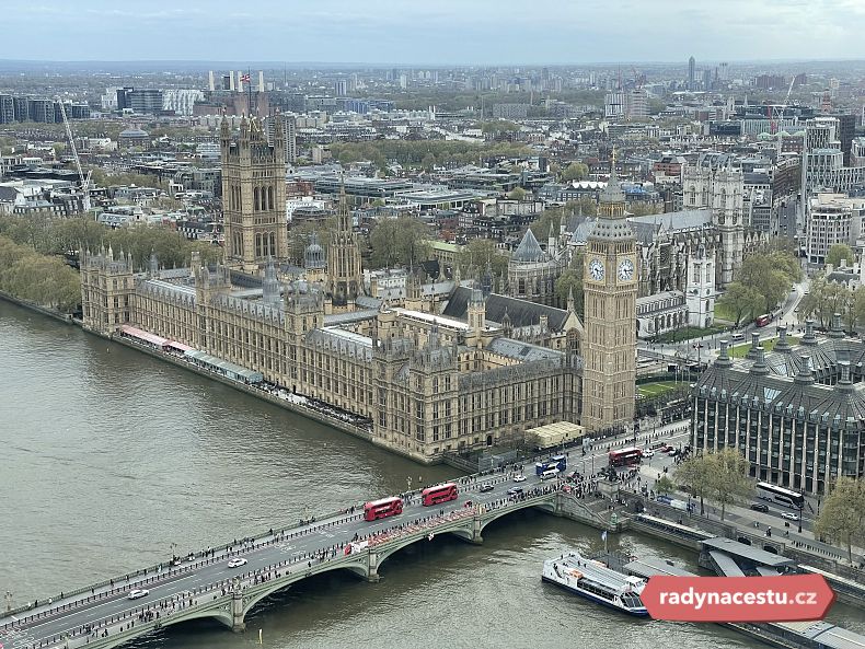 Výhled z London Eye