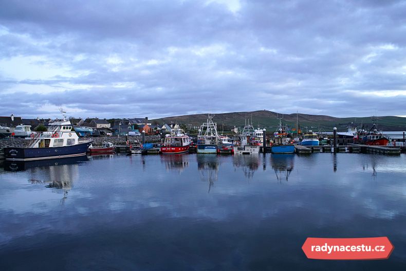 Přístav v rybářském městečku Dingle