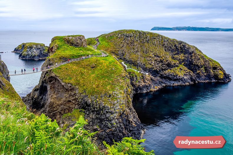 Lanový most Carrick-a-Rede Rope Bridge