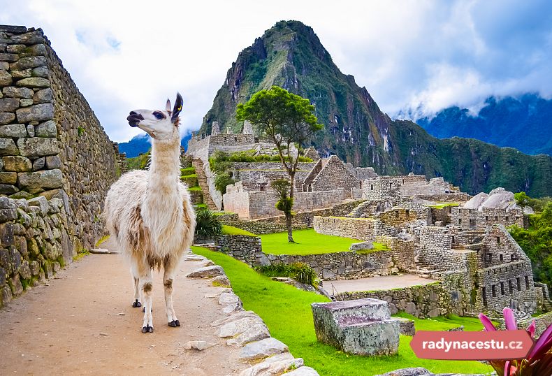 Jeden ze sedmi divů světa Machu Picchu