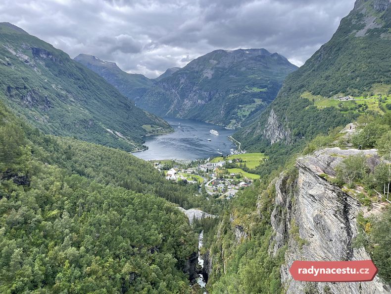 Fjord Geiranger je považován za nejkrásnější v Norsku