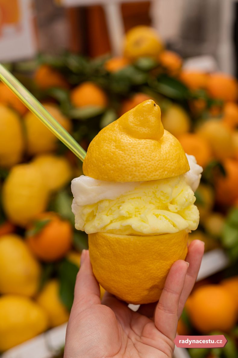 Ochutnejte lahodný citronový sorbet